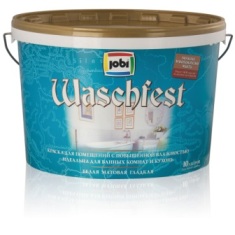 Jobi -20С° WASCHFEST O2  Краска для ванных и кухонь база С ( 9 л)