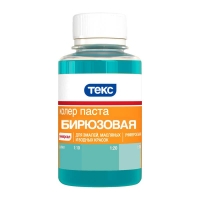 Паста колеровочная "ТекС" универсальная бирюзовая (0,1л)/30 ТЕКС