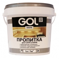 Пропитка для пола бань и саун  GOL № 313 (3,0 кг)/2