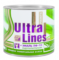 Эмаль ПФ-115 "Ultra Lines" вишневая (0,8 кг)/14 Радуга