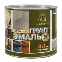 Грунт-эмаль (3в1) спелая вишня (1,9кг)/6 Радуга 