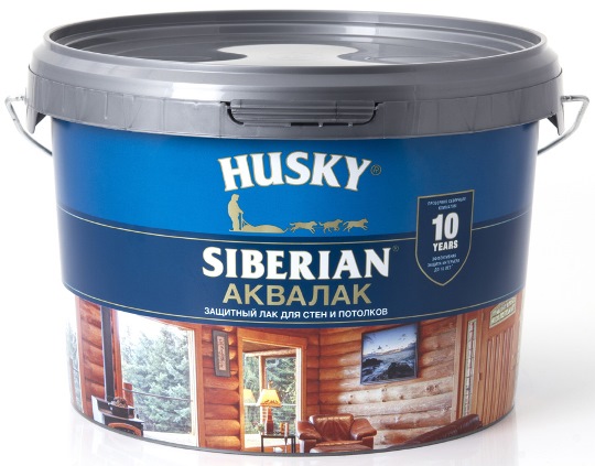 HUSKY SIBERIAN Аквалак 0,9л/6шт