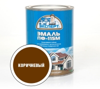 Эксперт Эмаль ПФ-115М гл. коричневая 2,7 кг /6
