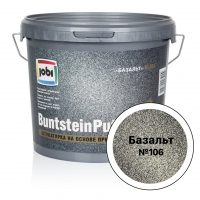 JOBI Гранитная штукатурка Buntsteinputz GOLD№106 Базальт 0,4мм  (20кг) ""