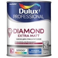  Краска Dulux Extra Matt д/стен и потолков BW (1л)