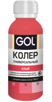 № 73, Колер.паста "GOL" (0.1 л.) горький шоколад/6