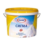 Олимп СИГМА -20 Краска акриловая фасадная  База С (9 л) 