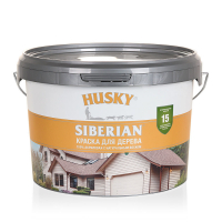 HUSKY SIBERIAN Краска для дерева акриловая Бежевый RAL1019  2,7л/3шт