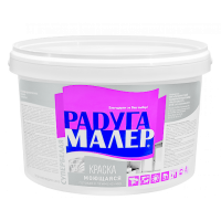Краска ВД-АК интерьерная моющаяся супербелая ( 5 кг)/4 Радуга