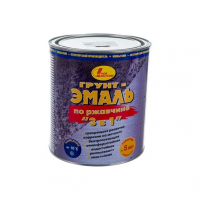 Грунт- эмаль по ржавчине при минусовой t 3в1 желтая RAL1003 ( 2,7л)/6 "Нбх"