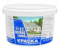 Краска ВД-АК фасадная ( 1,5кг)/8 Ultralines