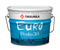 Tikkurila EURO Pesto 30 С алкидная п/матовая краска без резкого запаха 0,9л/6шт