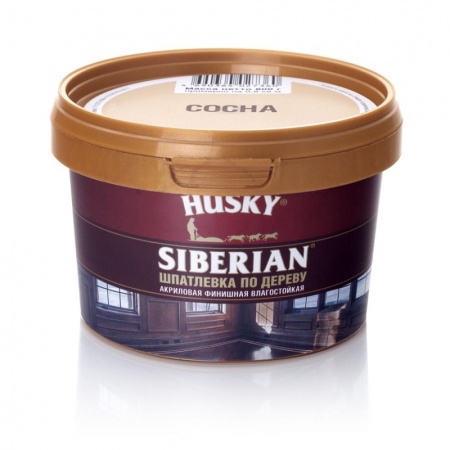 HUSKY Шпаклевка по дереву бук -20С° (0,4кг/12)