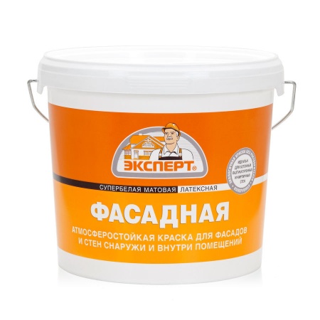 Эксперт КРАСКА  ФАСАДНАЯ  ЛАТЕКСНАЯ С/Б (7кг)