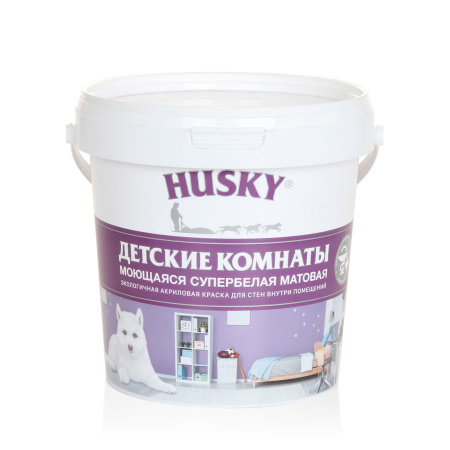 HUSKY Краска для детских комнат -20 0,9л/6