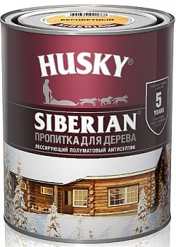HUSKY SIBERIAN Антисептик полуматовый антик 0,9л/6шт