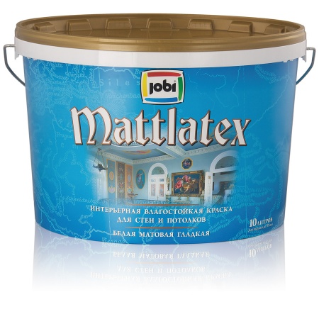 Jobi MATTLATEX О4  Краска влагостойкая ( 5 л)