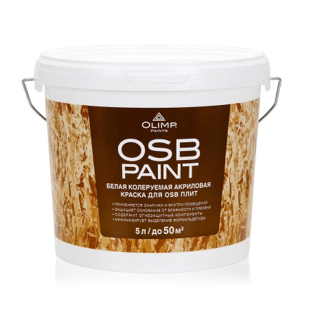  OLIMP Краска акриловая для OSB-плит 1л/6шт