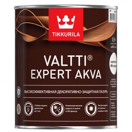 Tikkurila Антисептик VALTTI EXPERT AKVA Валти эксперт аква сосна 2,7л